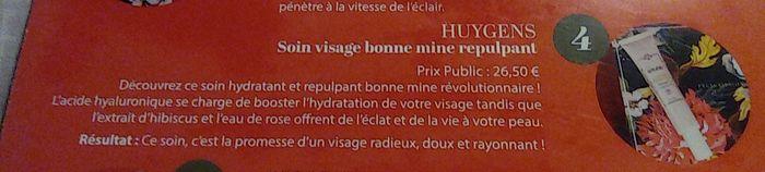 Crème repulpante bonne mine acide hyaluronique bio vegan, Huygens, NEUVE - photo numéro 4