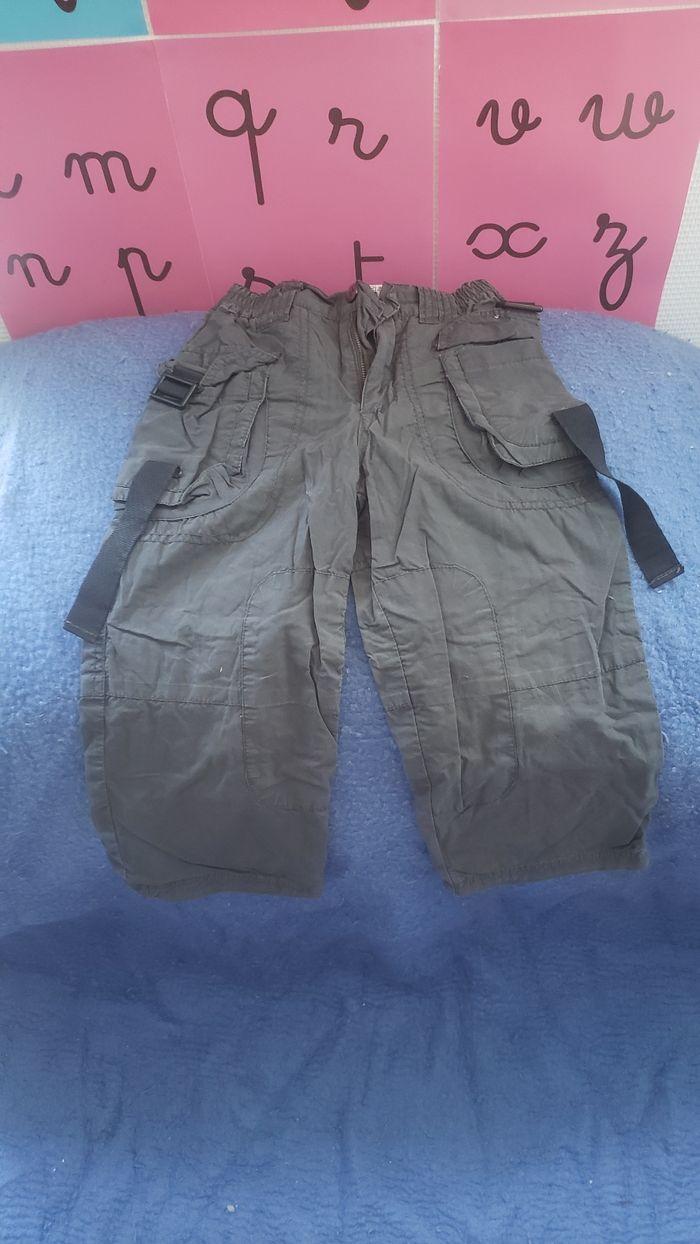 Pantalon cargo gris - photo numéro 1