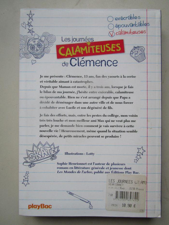 Les journées calamiteuses de Clémence - photo numéro 2