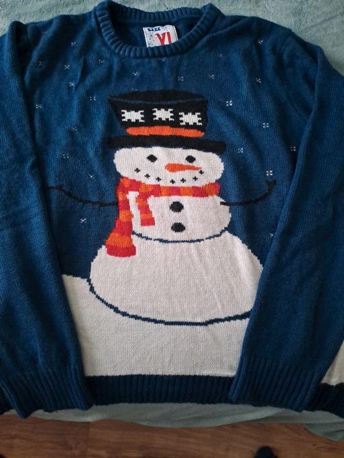 Pull de Noël taille Xl bonhomme de neige - photo numéro 2