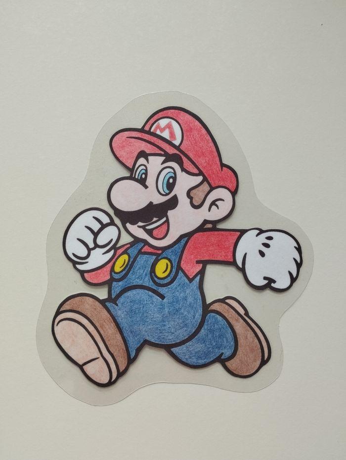 Coloriage "Mario" - photo numéro 1