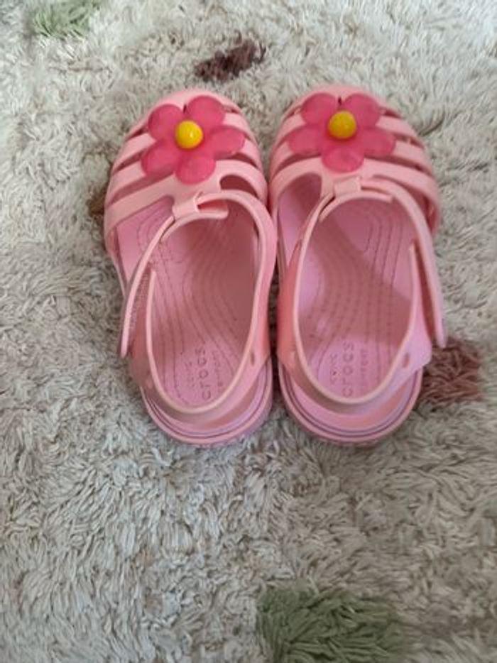 Sandale de plage crocs rose taille 23 / 7 - photo numéro 4