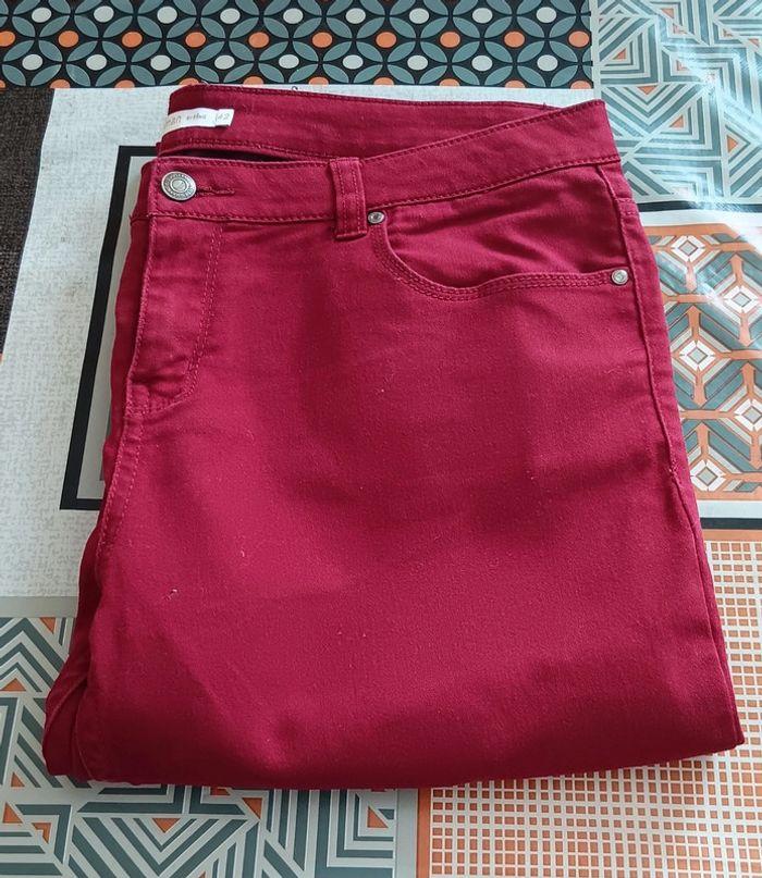 Pantalon bordeaux - photo numéro 2