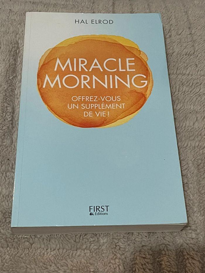 Livre Miracle Morning - photo numéro 1