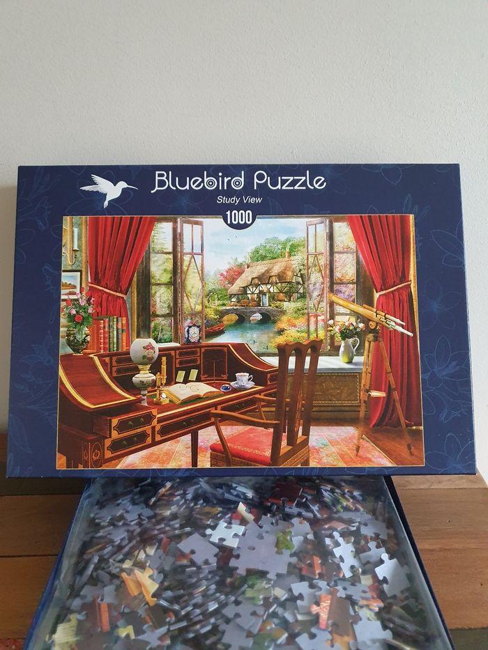 Puzzle 1000 pièces Vue du bureau 💜 - photo numéro 2