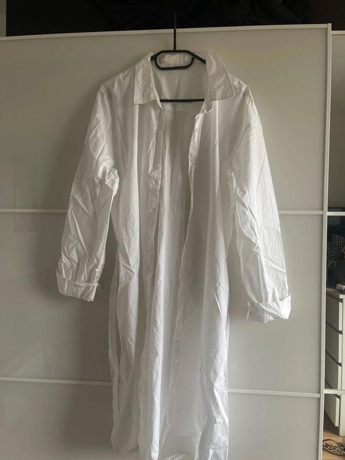 Robe chemise blanche