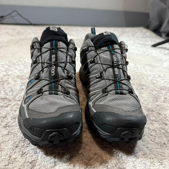 Salomon X Ultra Gore-Tex Grey & Blue & Black - photo numéro 2