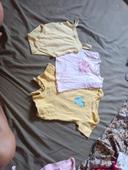 Lot de 3 vêtements bébé fille 6mois