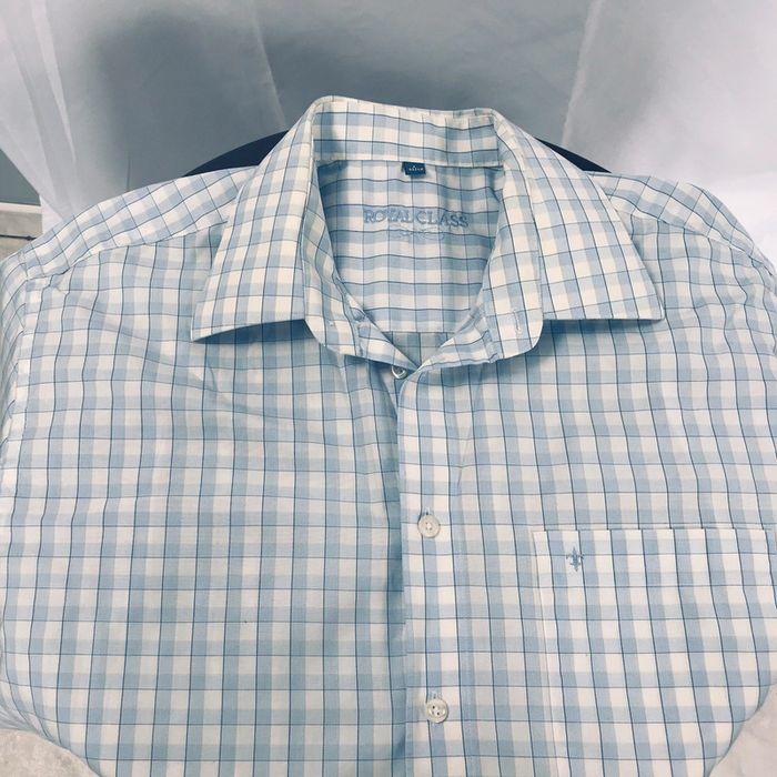 Chemise à carreaux Royal Class taille L. 41 42 - photo numéro 3