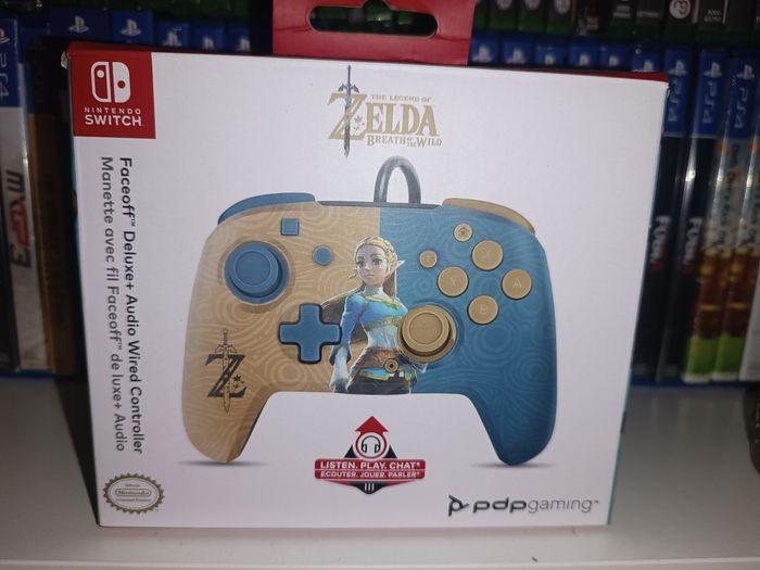 Manette Zelda Breath of the Wild Nintendo Switch - photo numéro 1