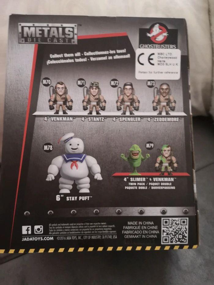 Jeu Metals die cast M70 Ghostbusters caution heavy Venkman Jada - photo numéro 2