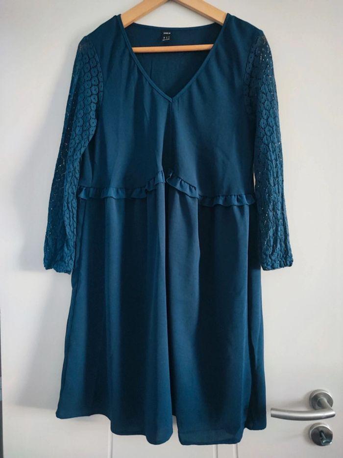 Robe bleue shein