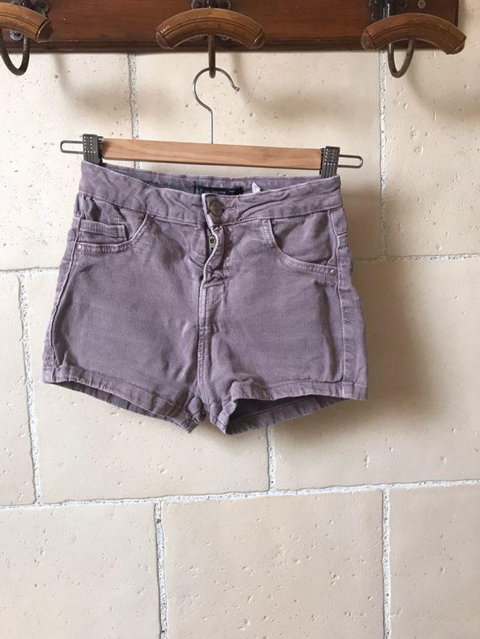 Short violet bershka 32 - photo numéro 1