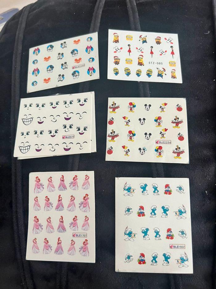 Lot Stickers ongles Disney - photo numéro 7