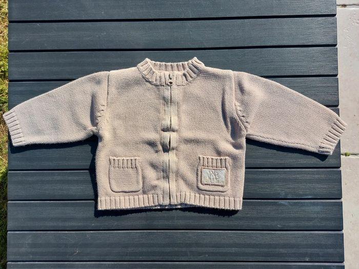 Gilet / pull 3 mois petit boy - photo numéro 1