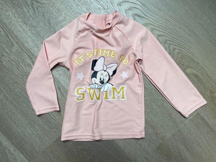 T-shirt anti-UV Minnie Disney 24 mois - photo numéro 1