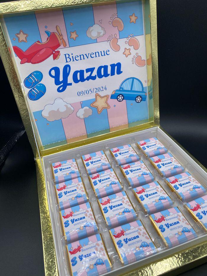 Chocolat personnalisé pour naissance ,baptême - photo numéro 4