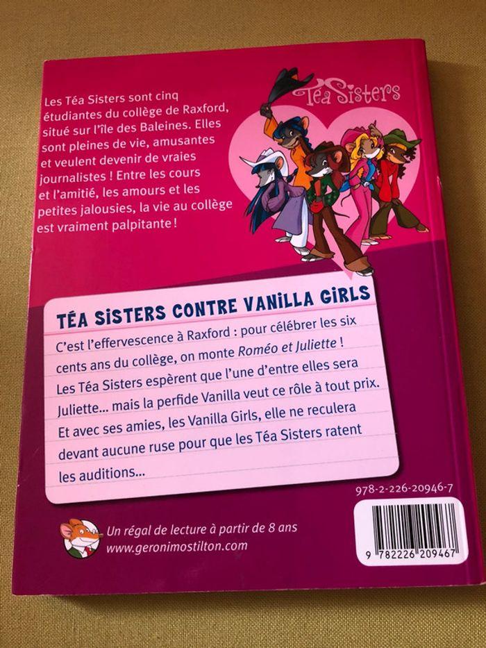 Livre Tea sisters contre vanilla girls - photo numéro 2