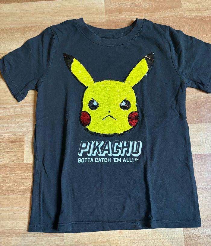 T-shirt Pikachu Pokémon garçon 6 ans - photo numéro 2