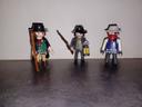 Playmobil western lot de 3 bandits