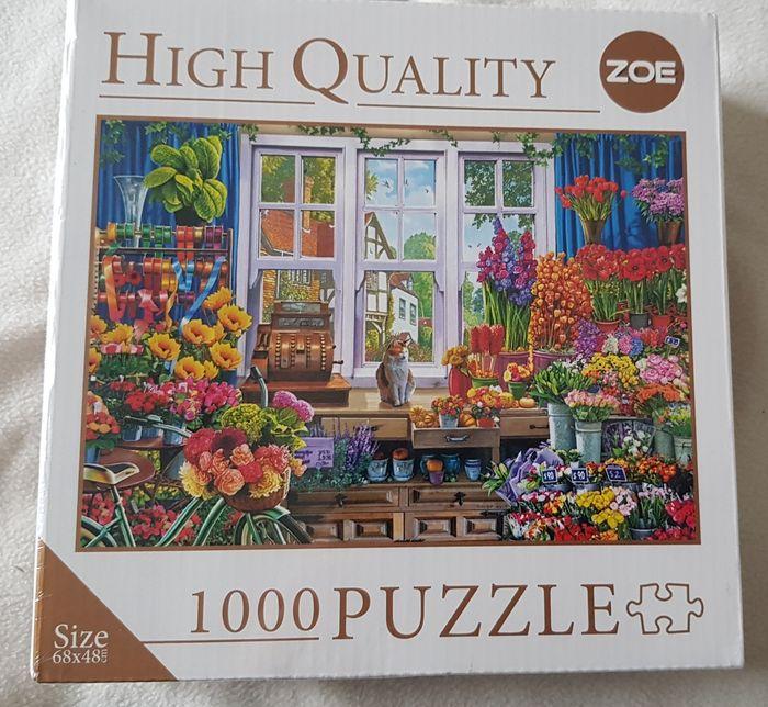 Lot de 4 puzzle x 1000 pieces neuf - photo numéro 2