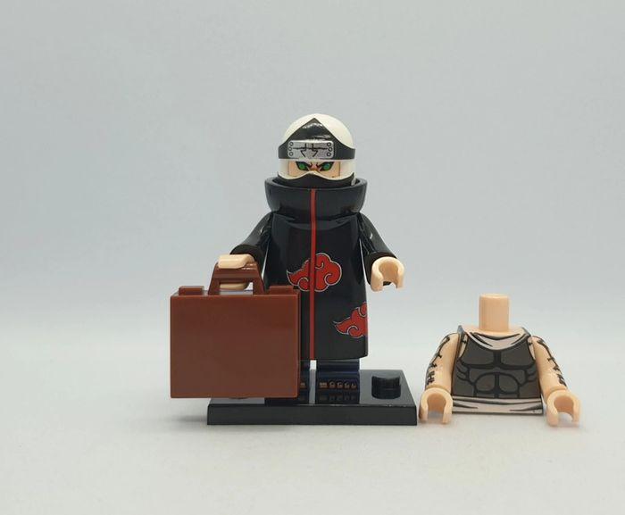 🥷 Figurine Naruto Shippûden Akatsuki - Kakuzu - (Style Lego) 🥷 - photo numéro 1