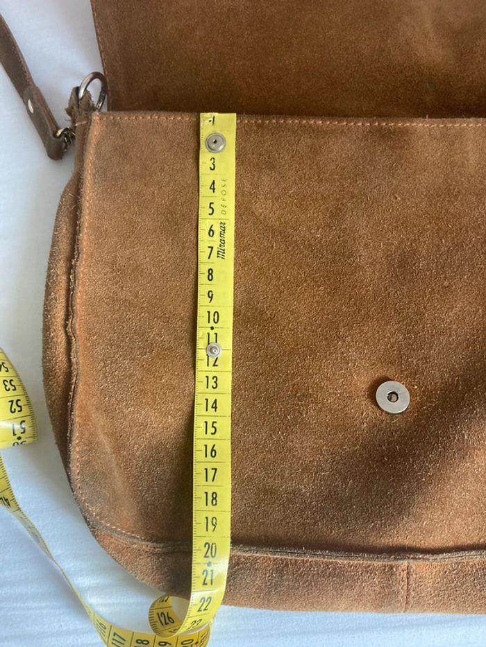 Pochette sac bandoulière Petite Mendigote bi matière - photo numéro 19