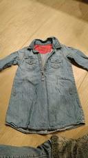 Robe en jean 2 ans