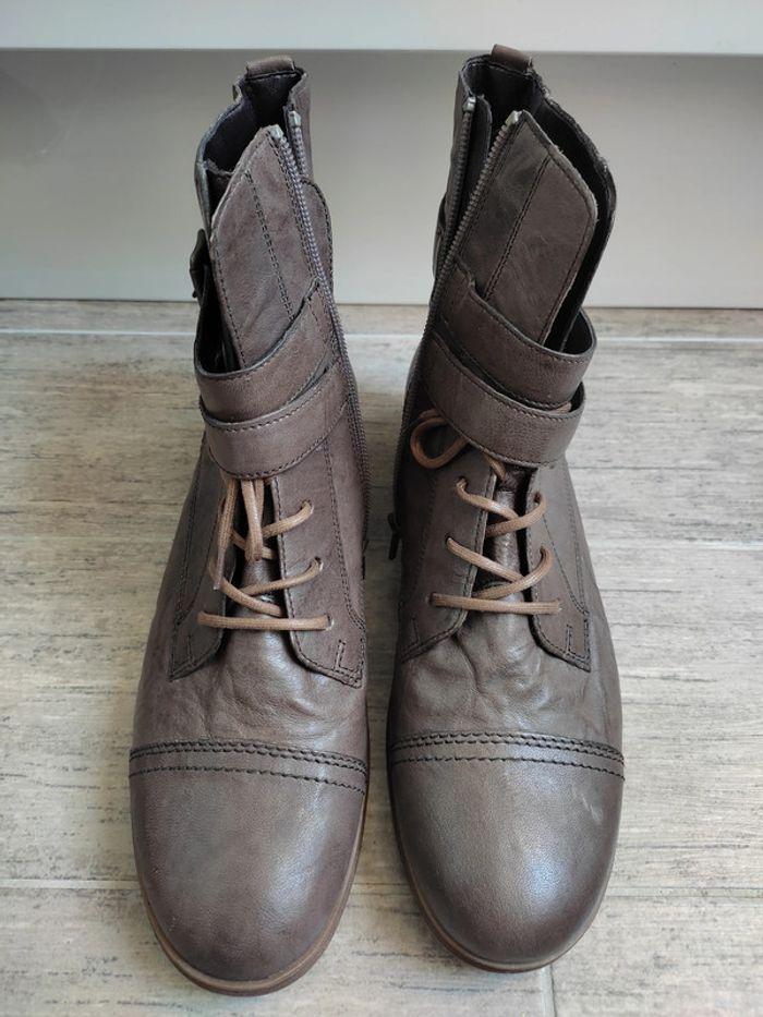 Bottines marron Gabor taille 40 NEUVES - photo numéro 1