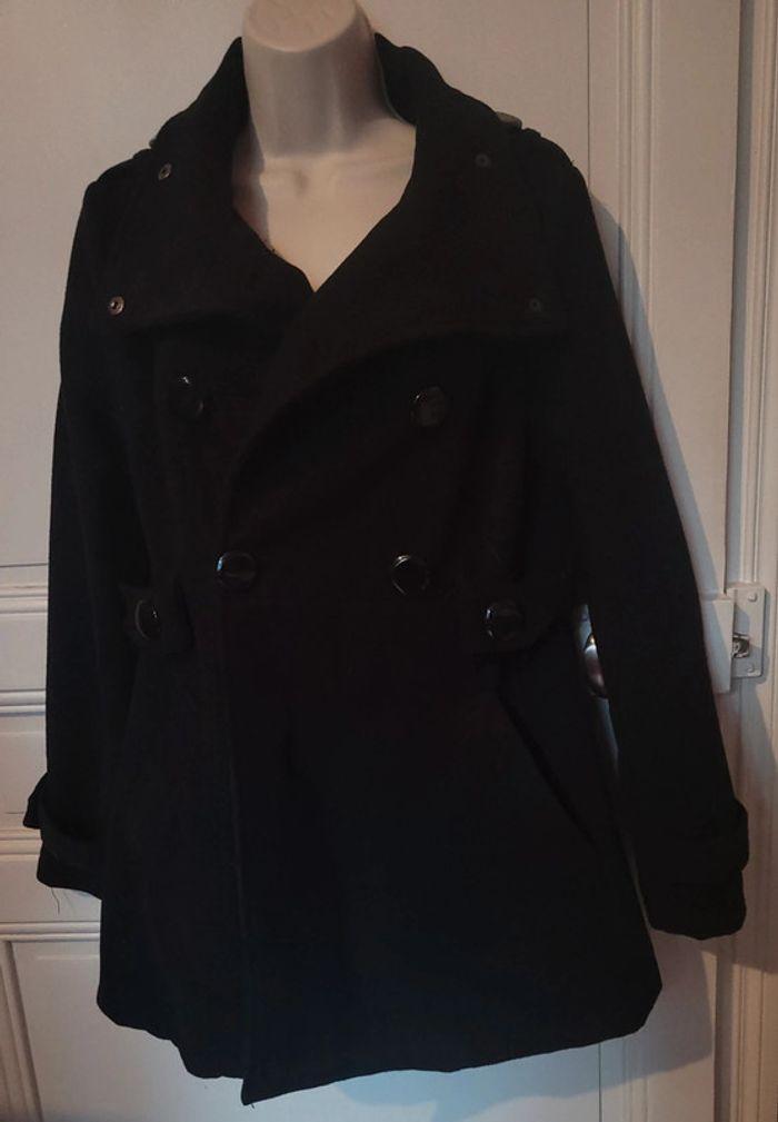 Manteau noir Jennyfer taille M - photo numéro 3