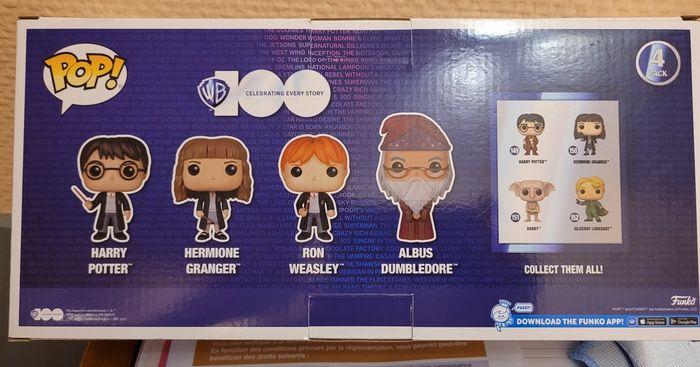 Pack 4 funko pop Harry Potter - photo numéro 2