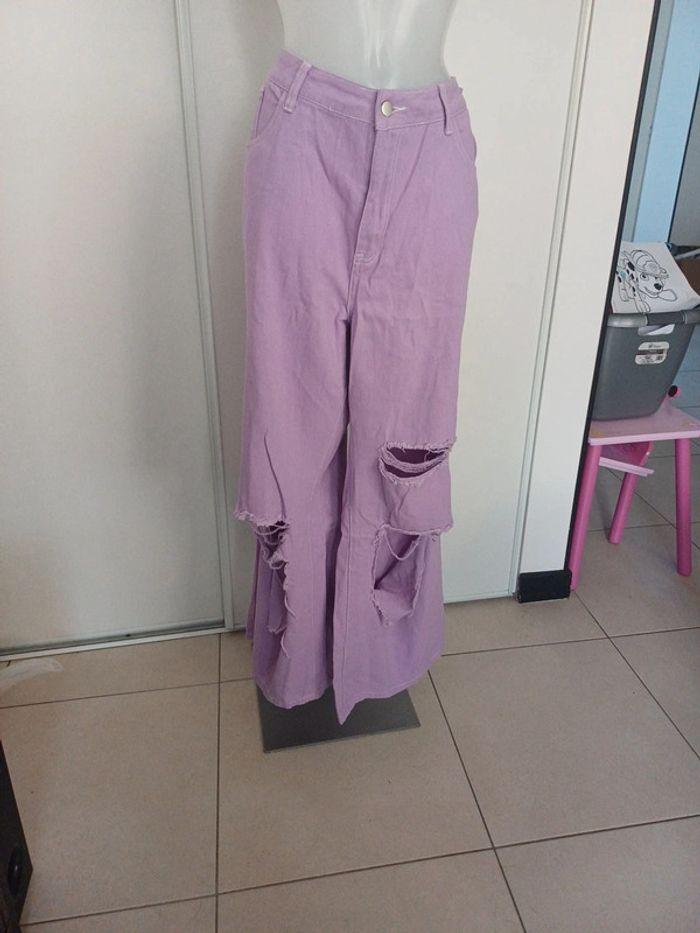 Pantalon violet - photo numéro 1