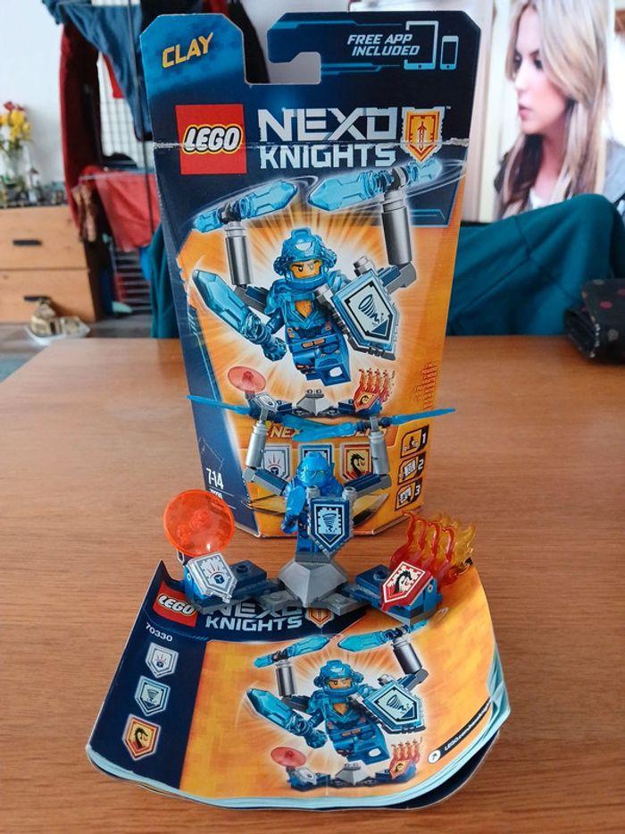 Lego nexo knights 70330 clay - photo numéro 1