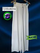 Pantalon blanc Terranova taille S neuf