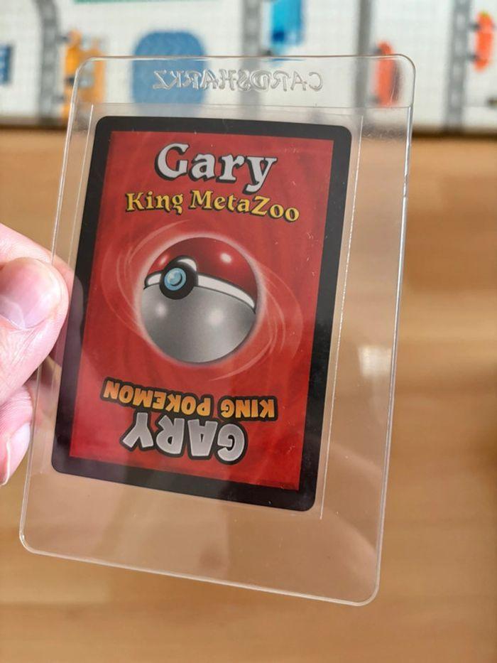 ✨ Carte Pokémon Édition Spéciale Dédicacée - Gary King Pokémon ✨ - photo numéro 2