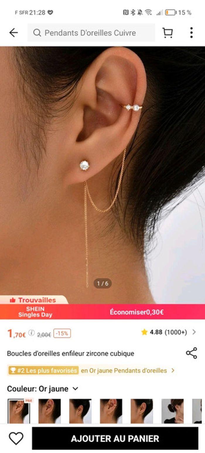 Boucles d'oreilles - photo numéro 3