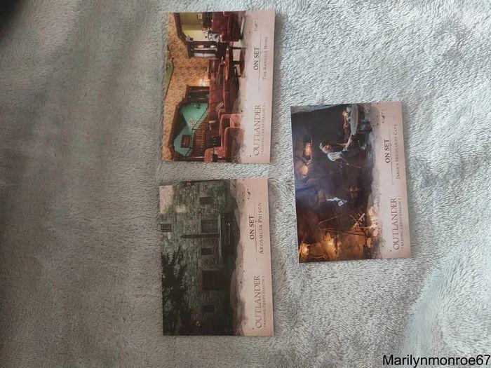 Set complet 9 cartes on set Outlander cryptozoic - photo numéro 8