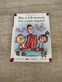 Livre Max et Lili "max et Lili trouvent leur cousin angoissé"