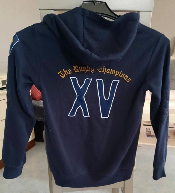 Sweat-shirt capuche 8 ans Rugby - photo numéro 2