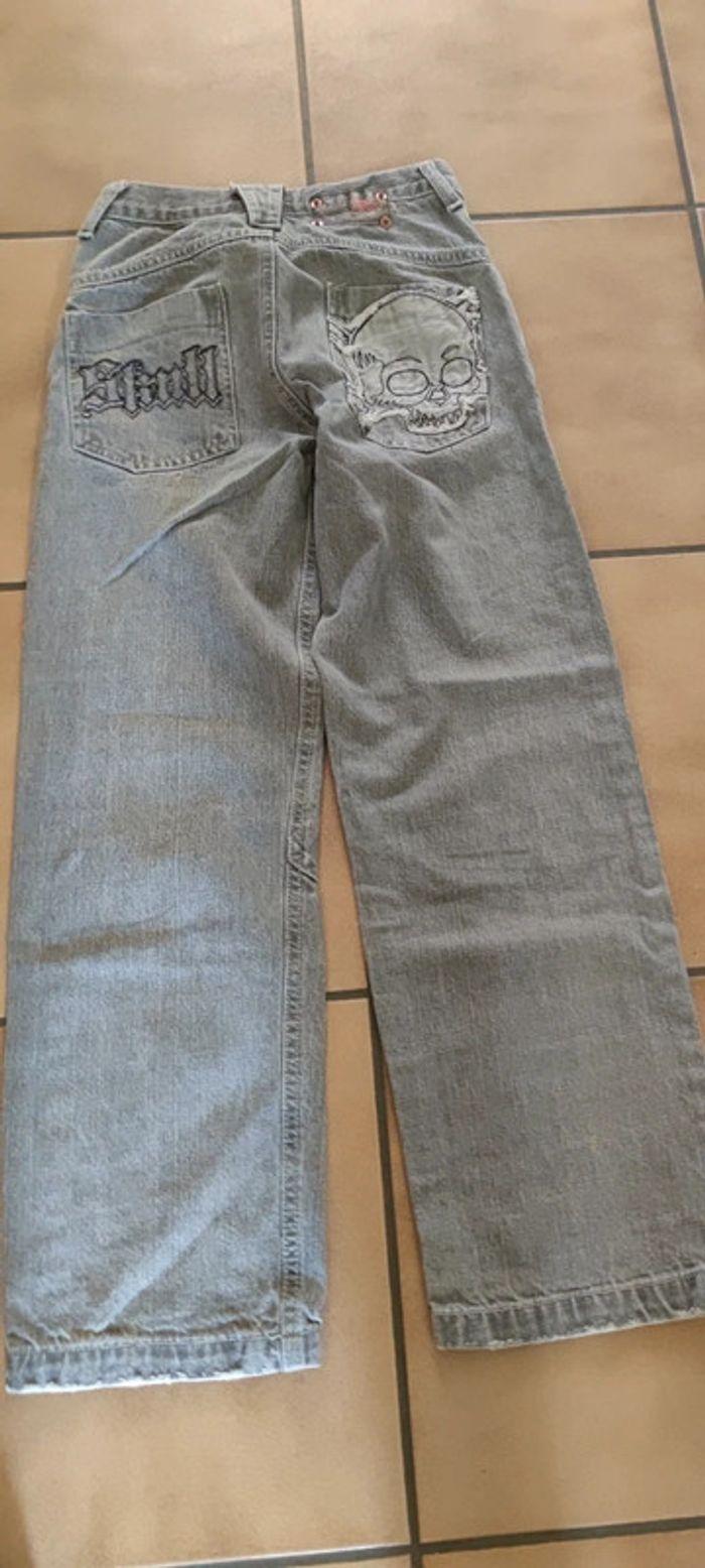 Jeans gris t12 ans - photo numéro 2