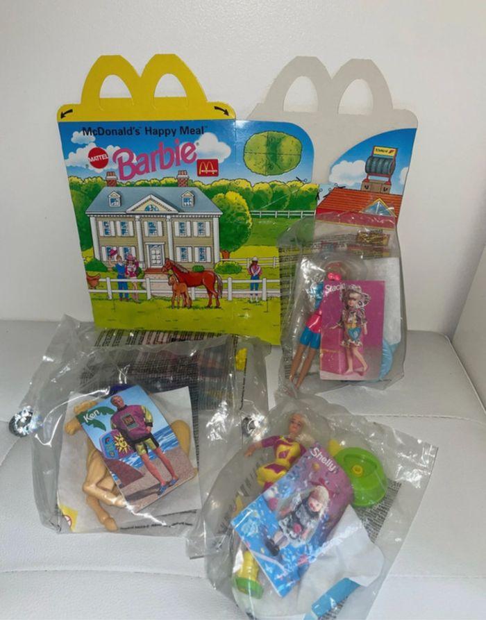 Lot jouets Mattel Barbie McDonald’s happy meal - photo numéro 1