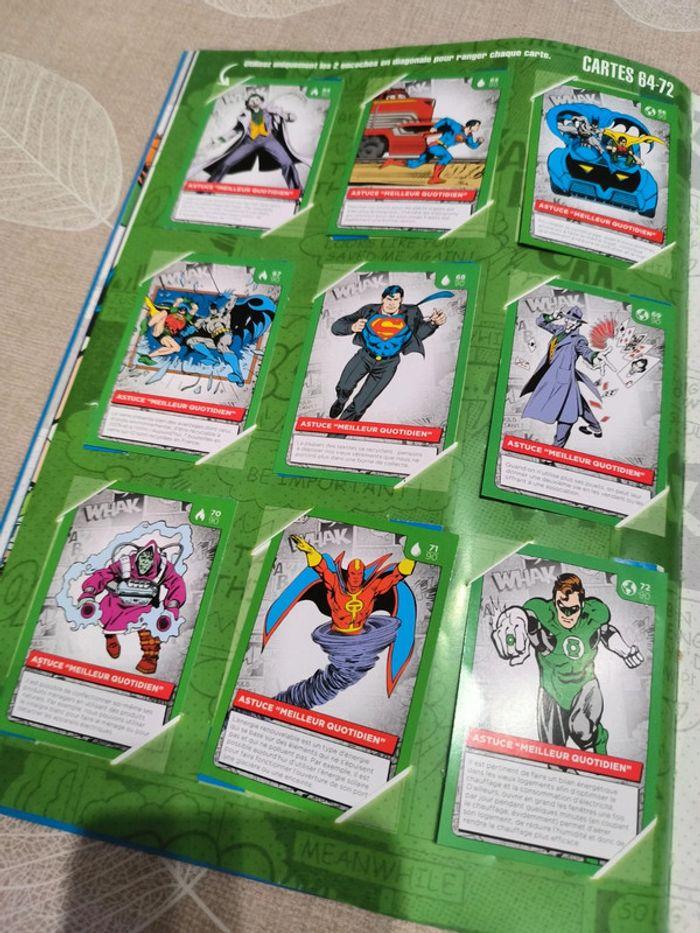 2022 Marvel Livre album de collection de cartes Marvel auchan DC Comics - photo numéro 9