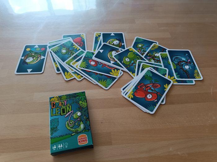 Jeu de carte crazy Leon