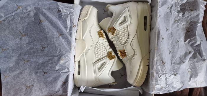 Air Jordan 4 Metallic Gold Nike P38 - photo numéro 4