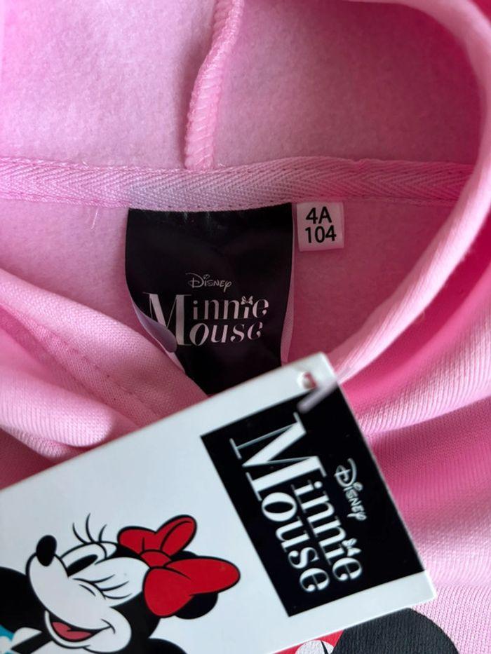 Sweat à capuche Minnie Mouse pour enfant - Neuf taille 4 ans - photo numéro 4