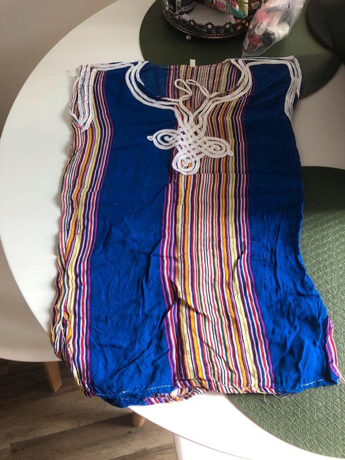 Robe marocaine pour fille de 1/2 ans