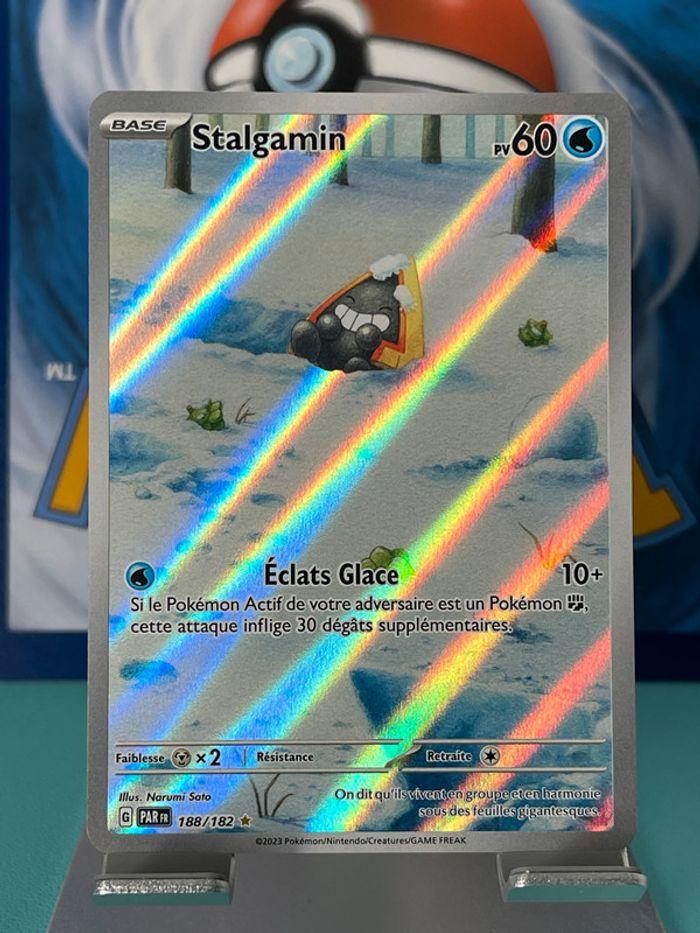 carte pokemon Stalgamin full art 188/182 faille pradoxe ev4 - photo numéro 1