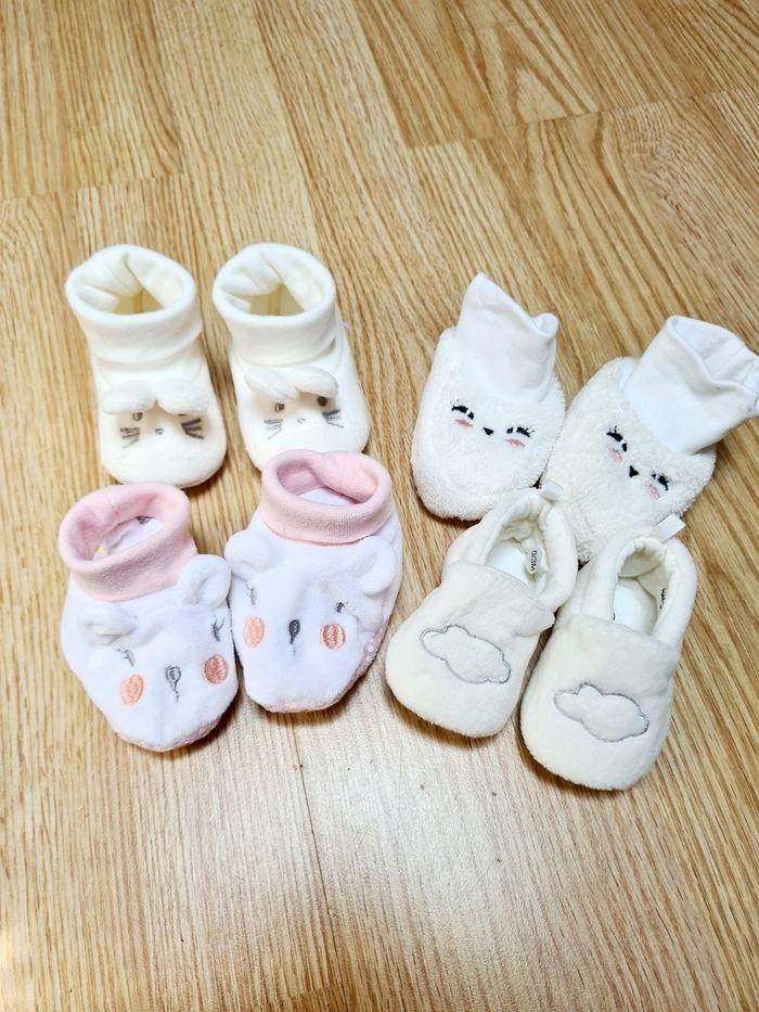 Lot de chaussons naissance