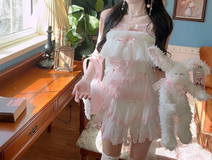 Dress Robe Cute Kawaii Lolita Princess Barbie Summer - photo numéro 13