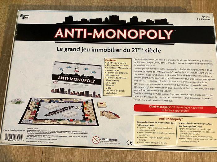 Jeu « anti monopoly » - photo numéro 2